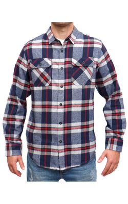 CamisaFlanela_8281_Navy-Red_Lisa_Frente